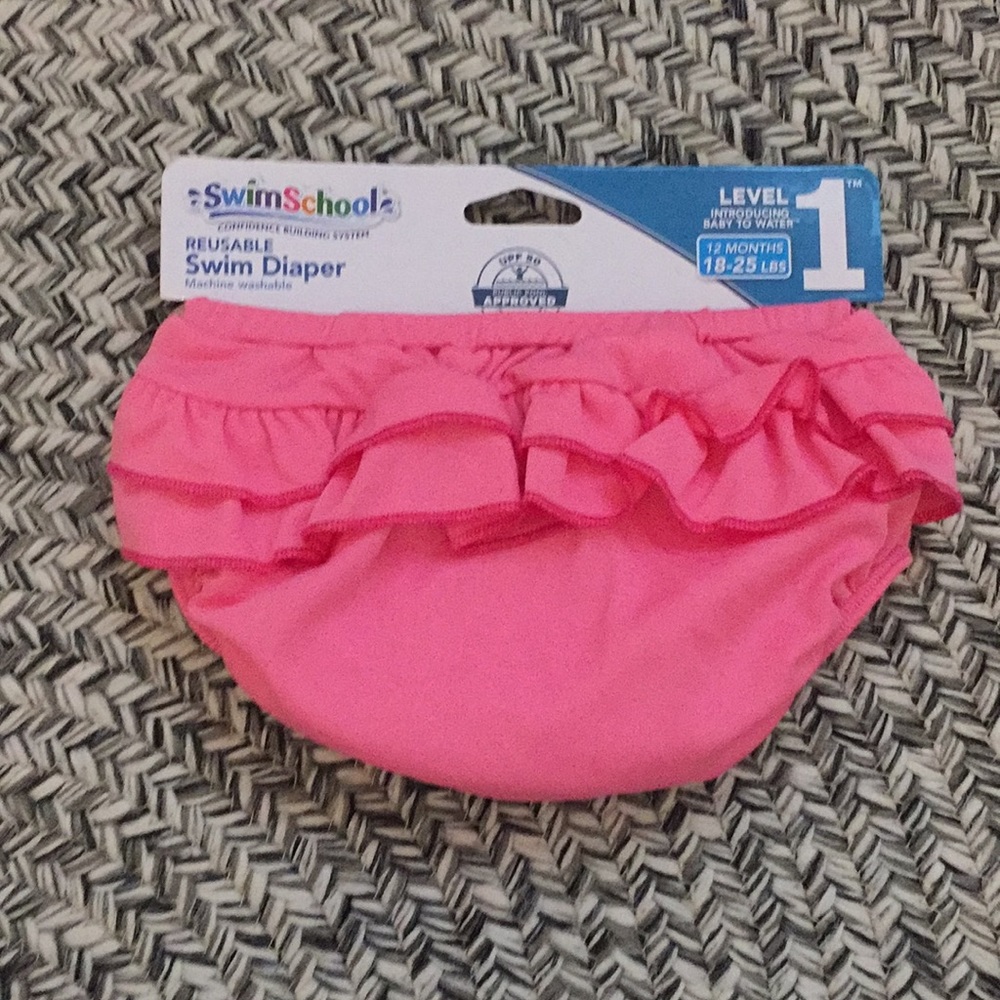 Reusable swim diaper